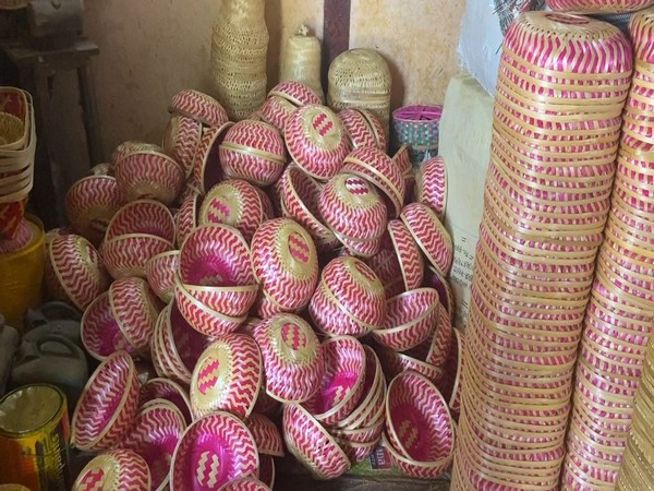 Bamboo handicrafts of Tripura (Photo/ANI)