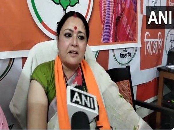 BJP candidate from Midnapore Agnimitra Paul (Photo/ANI)