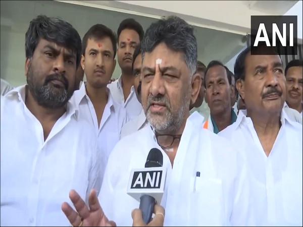 Karnataka Deputy Chief Minister DK Shivakumar. (Photo/ANI)