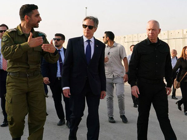 US Secretary of State Antony Blinken, Israel Defence Minister Yoav Gallant (Image Credit: X/@yoavgallant)