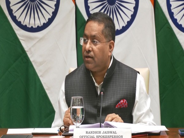 MEA official spokesperson Randhir Jaiswal (Photo/ANI)