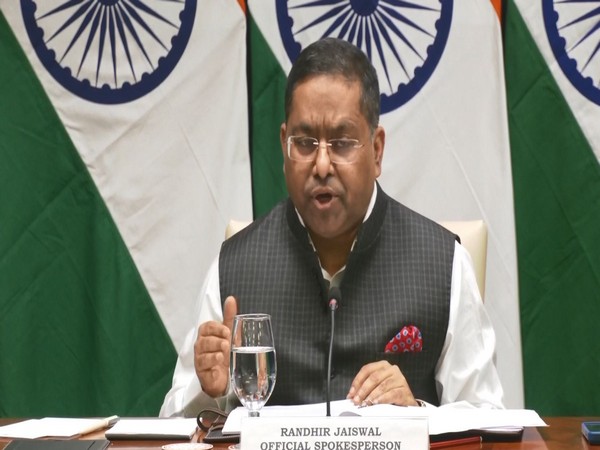 MEA official spokesperson, Randhir Jaiswal (Photo/ANI)