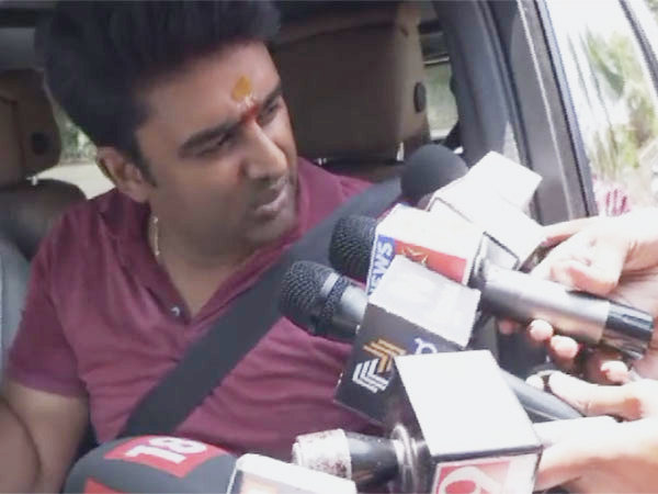 JD(S) MLC Suraj Revanna (Photo/ANI)