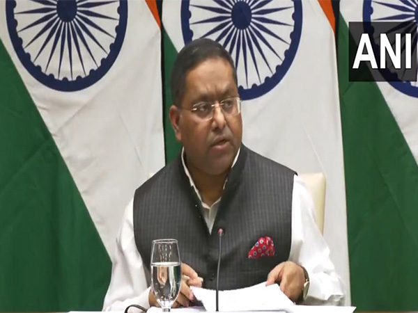 MEA official spokesperson, Randhir Jaiswal (Photo/ANI)