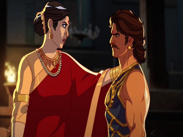 A still from 'Baahubali: Crown of Blood' (Image source: YouTube)