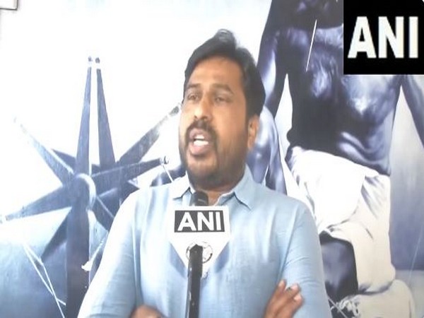 Telangana Congress Media Convenor Kamal Medagoni (Photo/ANI)