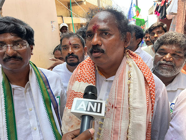 Vasupalli Ganesh Kumar, YSRCP leader (Photo/ANI)