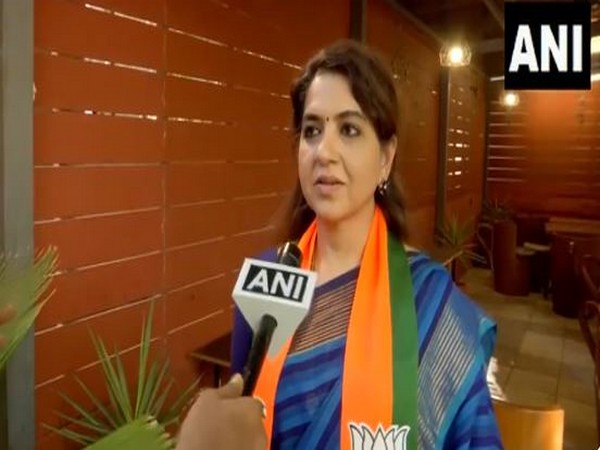 BJP leader Shaina NC. (Photo/ANI)