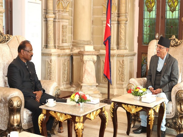 Comptroller and Auditor General of India, Girish Chandra Murmu met with Nepal PM Pushpa Kamal Dahal (Photo/X@IndiaInNepal)