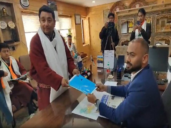 Congress party has announced Tsering Namgyal as its candidate from the Ladakh constituency