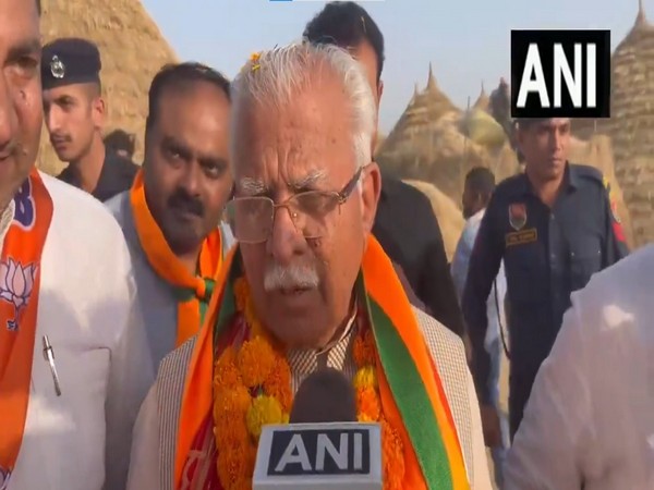 Former Haryana Chief Minister Manohar Lal Khattar (Photo/ANI)