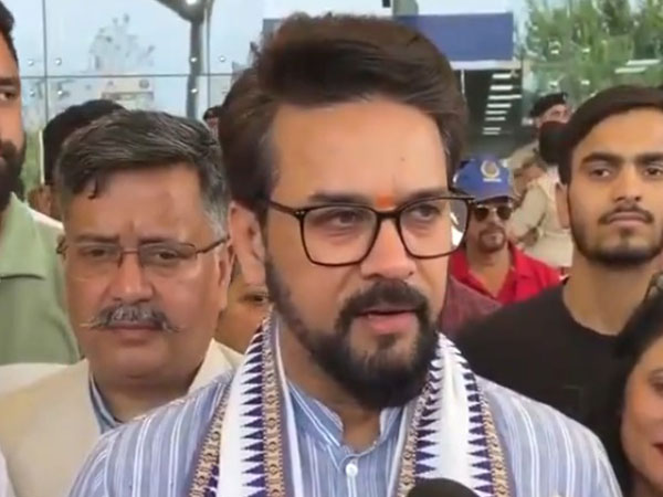 Union Minister Anurag Thakur (Photo/ANI)