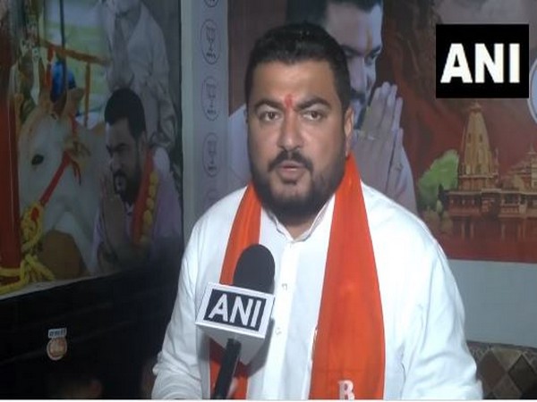 BJP candidate from Junagadh Lok Sabha constituency and sitting MP Rajesh Chudasama. (Photo/ANI)