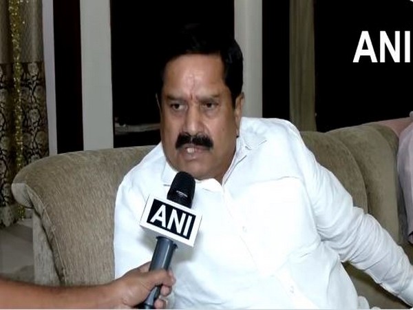 BRS' candidate from Mahbubnagar Lok Sabha constituency, Manne Srinivas Reddy. (Photo/ANI)