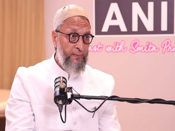 AIMIM chief and Hyderabad MP Asaduddin Owaisi (Photo/ANI)