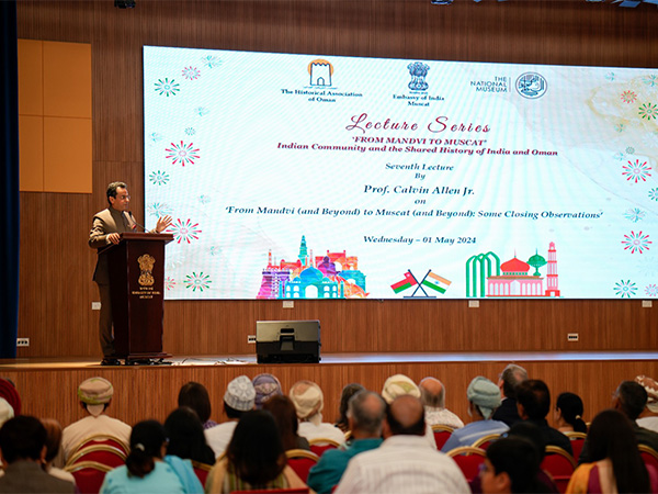 India’s ‘Mandvi to Muscat’ lecture series concludes in Oman (Photo credits: X/@Indemb_Muscat)