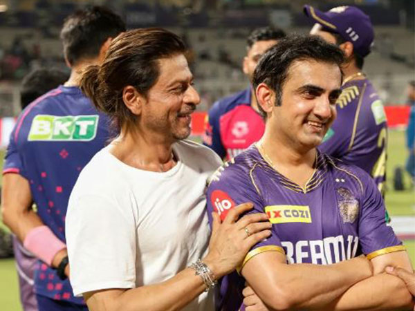 Shah Rukh Khan, Gautam Gambhir (Image Source: IPL/BCCI )
