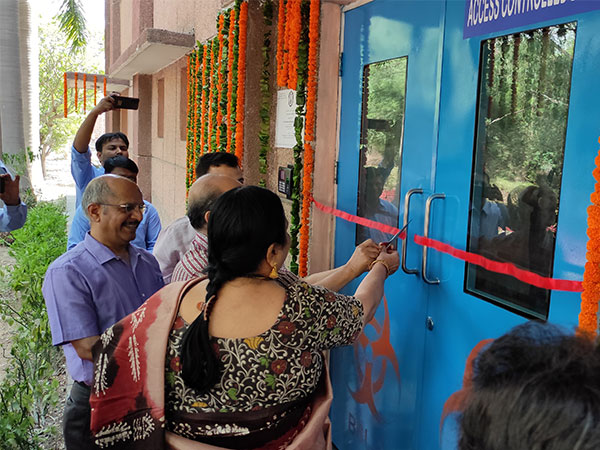 Biosafety Level 3 (BSL-3) experimentation facility inaugurated at JNU. (Photo credit: AIC-JNUFI)