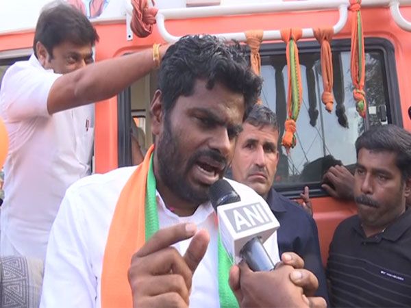 Tamil Nadu BJP president K Annamalai. (File photo/ANI)