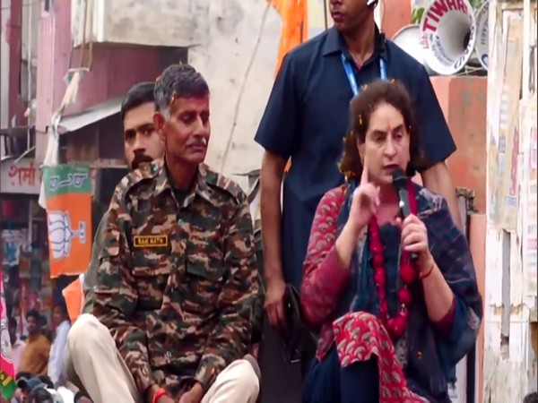 Congress leader Priyanka Gandhi. (Photo/ANI)