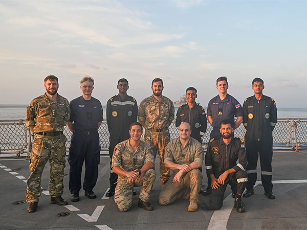UK’s Littoral Response Group completes landmark visit to India  (Photo/X@UKDefenceIndia)