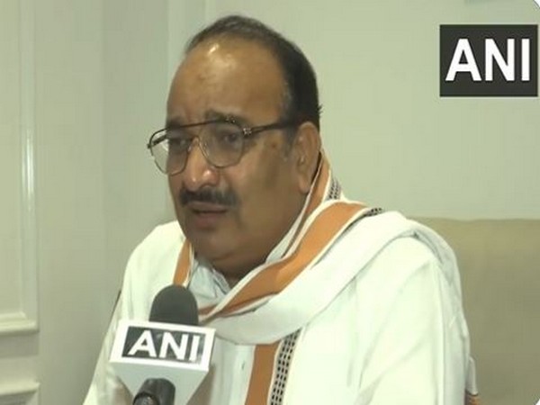 BJP candidate from Raebareli, Dinesh Pratap Singh (Photo/ANI)