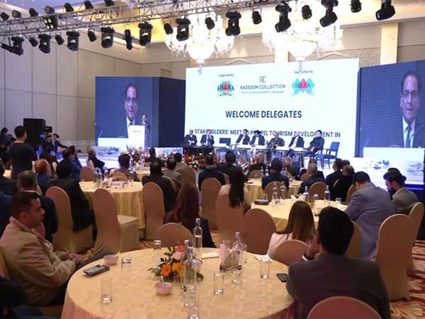 All India Hoteliers Federation conclave in Srinagar (Photo/ANI)