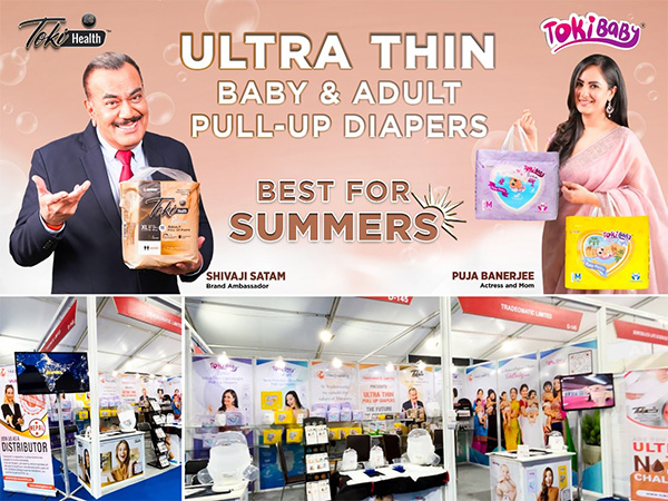 Tradeomatic collaborates with Shivaji Satam & Puja Banerjee, showcasing its international brands TokiBaby and TokiHealth
