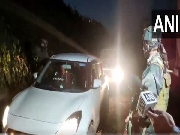 Security forces enhanced patrolling after terrorists attacked an Indian Air Force convoy in Poonch sector. (Photo/ANI)