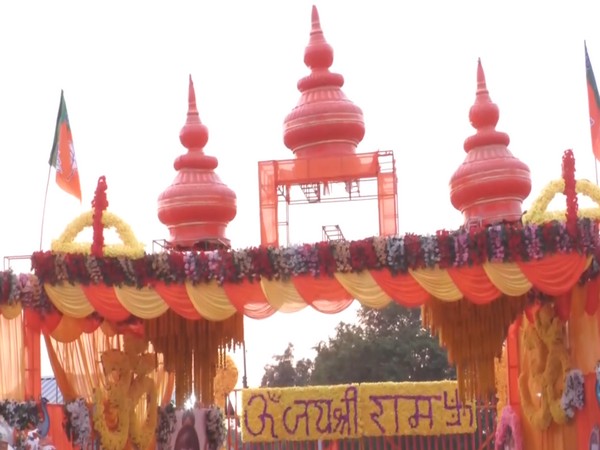 Preparations at Ayodhya to welcome PM Modi (Photo/ANI)