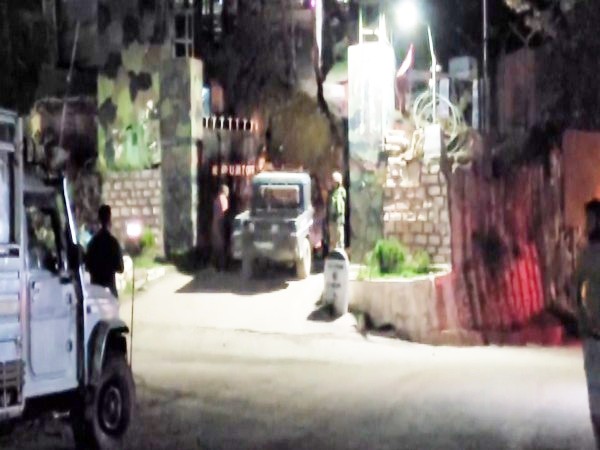 Security forces enhanced patrolling after terrorists attacked an Indian Air Force convoy in Poonch sector. (Photo/ANI)