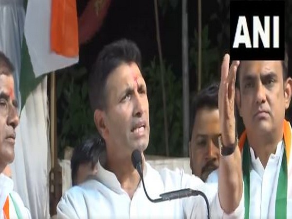 Congress leader Jitu Patwari. (Photo/ANI)