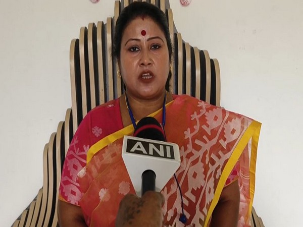 BJP Mahila Morcha President Phalguni Patra (Photo/ANI)