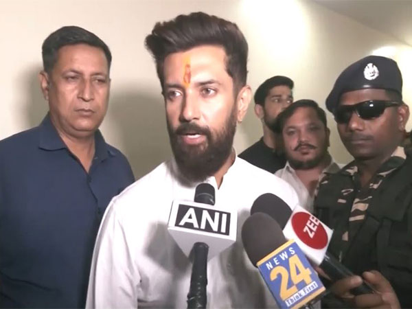 Lok Janshakti Party (Ram Vilas) president Chirag Paswan (Photo/ANI)