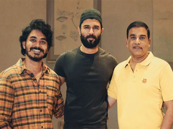 Vijay Deverakonda, Dil Raju and Ravi Kiran Kola (Image Source: X)