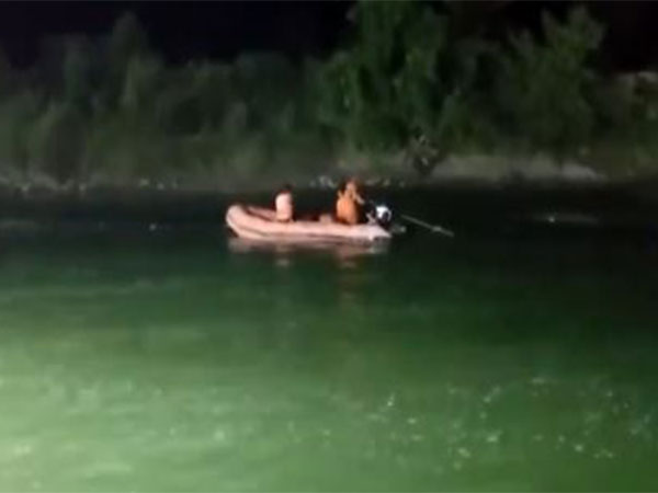 Rescue and search operation underway at Raihar canal (Photo/ANI)