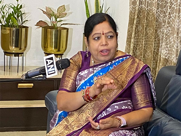 Former MP Botsa Jhansi Lakshmi (Photo/ANI)