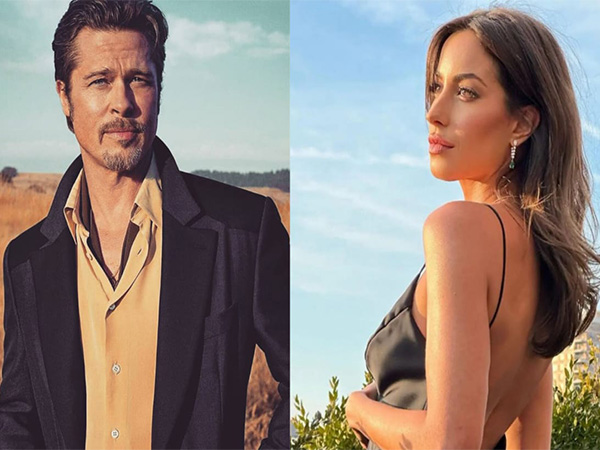 Brad Pitt, Ines de Ramon (image source: Instagram)