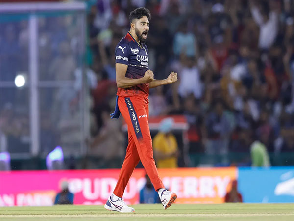 Royal Challengers Bangalore pacer Mohammed Siraj (Image: IPL)
