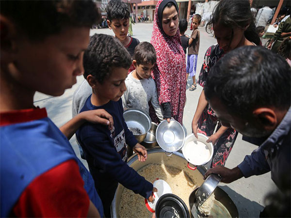 The World Central Kitchen charity organization provides meals to Palestinians (Photo/TPS)