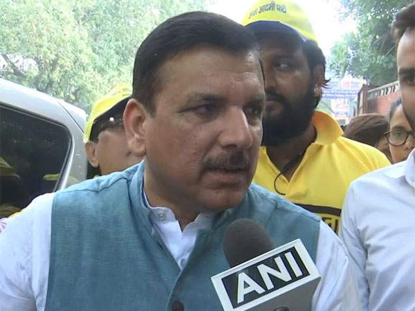 Aam Aadmi Party (AAP) leader Sanjay Singh (Photo/ANI)