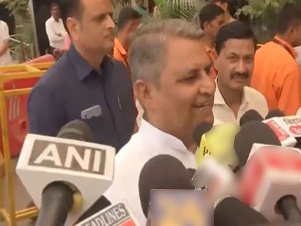 JDU leader Vijay Chaudhary (Photo/ANI)