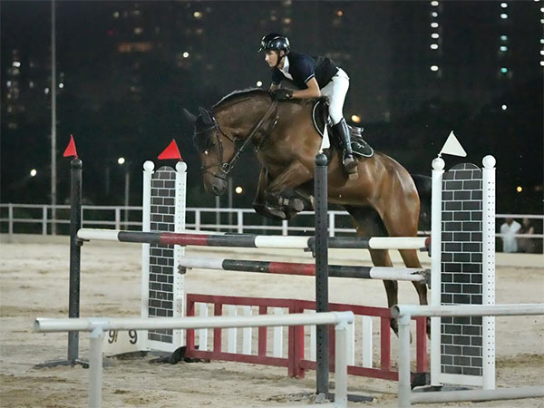 Jai Sabharwal in action during Junior National Equestrian (Image: EFI media)