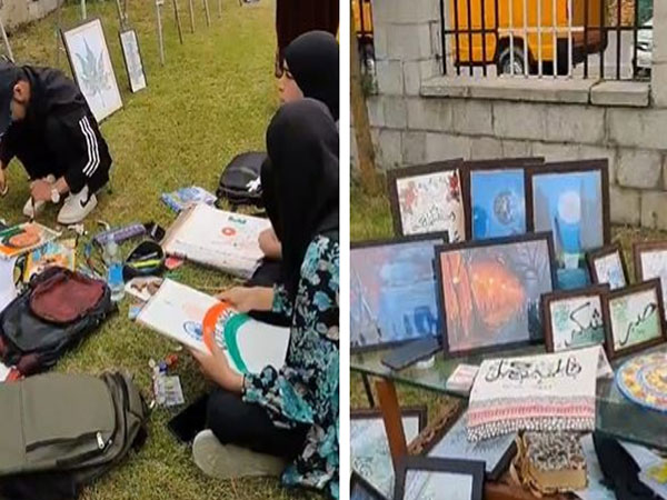 Live art exhibition at TRC Kupwara (Photo/@dckupwara)