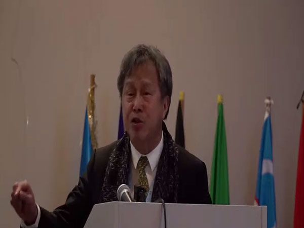 Taiwanese Ambassador to Germany, Shieh Jhy-Wey (Image credits: World Uyghur Congress)