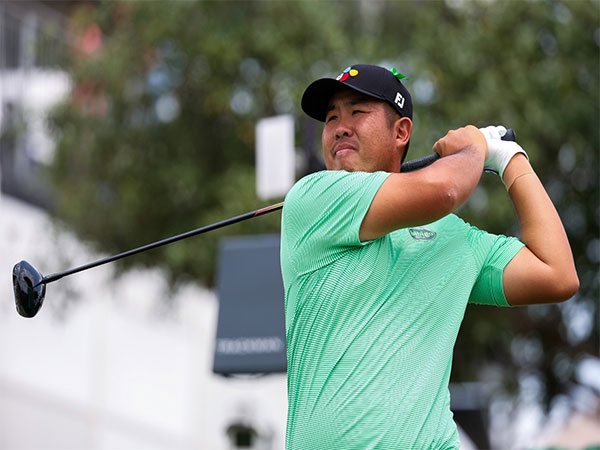 Byeong Hun An in action during The CJ Cup (Image: PGA)