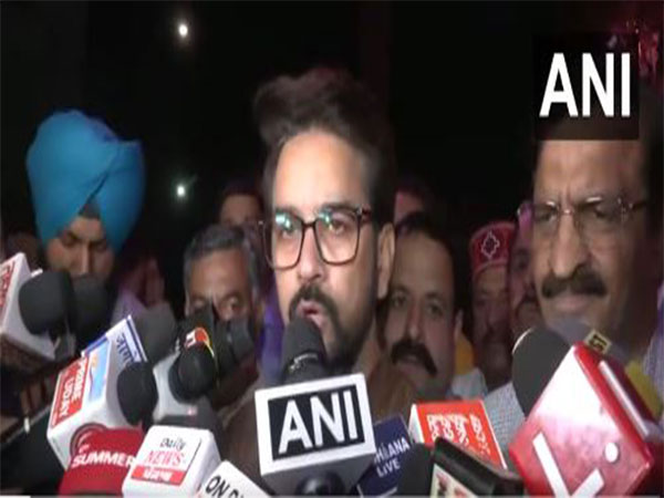 Union Minister Anurag Thakur (Photo/ANI)