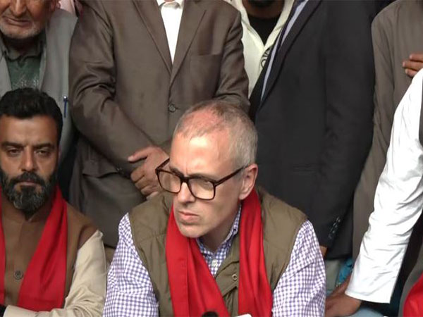 Former Chief Minister of Jammu and Kashmir Omar Abdullah (Photo/ANI)