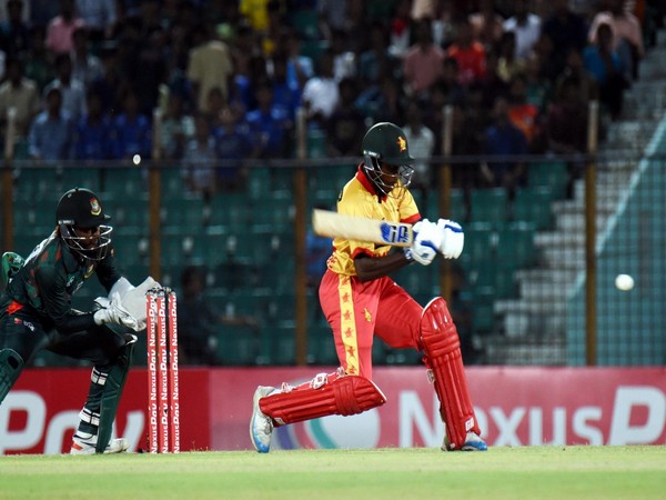 Zimbabwe and Bangladesh plaers in action (Photo: Zimbabwe Cricket/X)