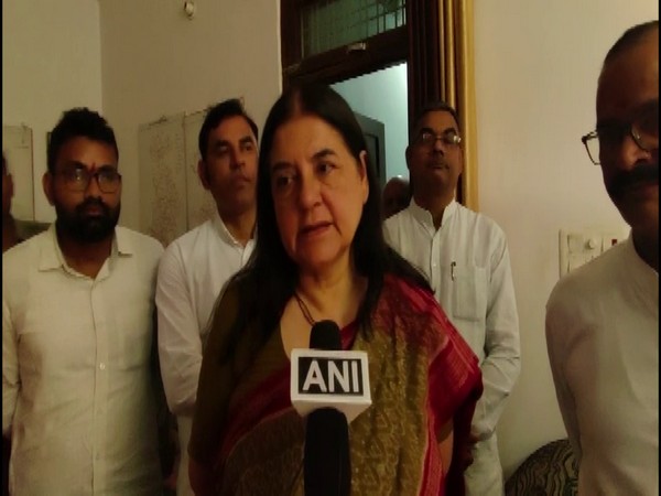 BJP candidate Maneka Gandhi. (Photo/ANI)